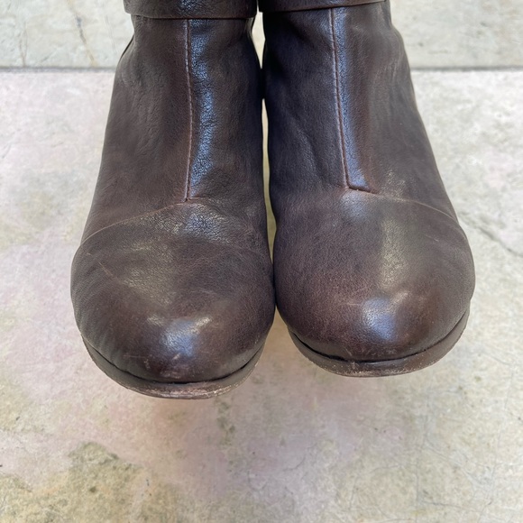 Rag and Bone women’s Newbury booties Dark Brown Leather sz 7.5 - Picture 8 of 8